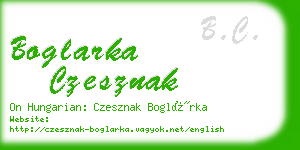 boglarka czesznak business card